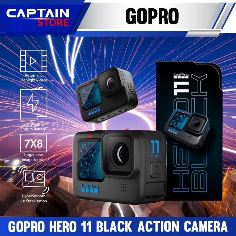 Jual GoPro Hero 11 Black / GoPro Hero 11 Black Action Camera Garansi