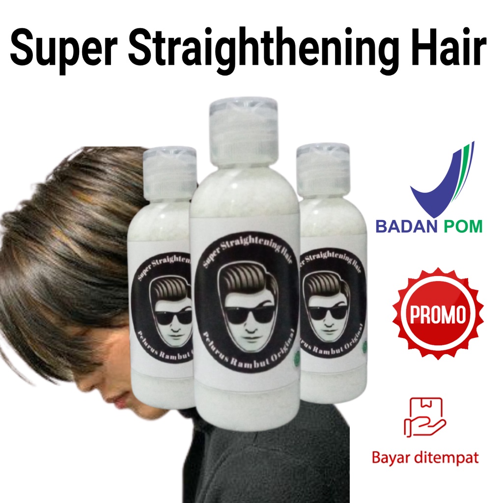 Pelurus Rambut Illu | SUPER STRAIGHTENING HAIR | masker rambut | Pelurus rambut permanen pria &amp; wanita (60 ml) | Termurah | pelurus rambut | melembutkan | meluruskan rambut keriting | meluruskan rambut ngembang dan  penghilang ketombe
