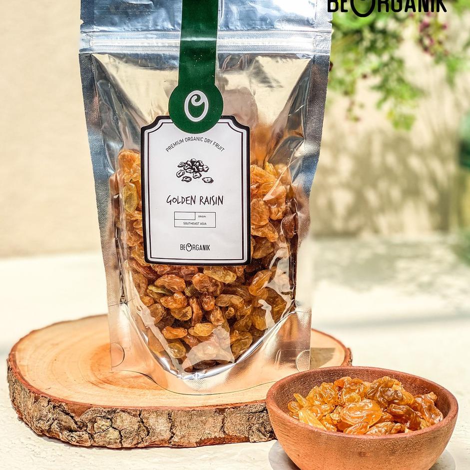 

12.12 Beorganik Golden Raisins / Kismis Golden 250gr gas !!