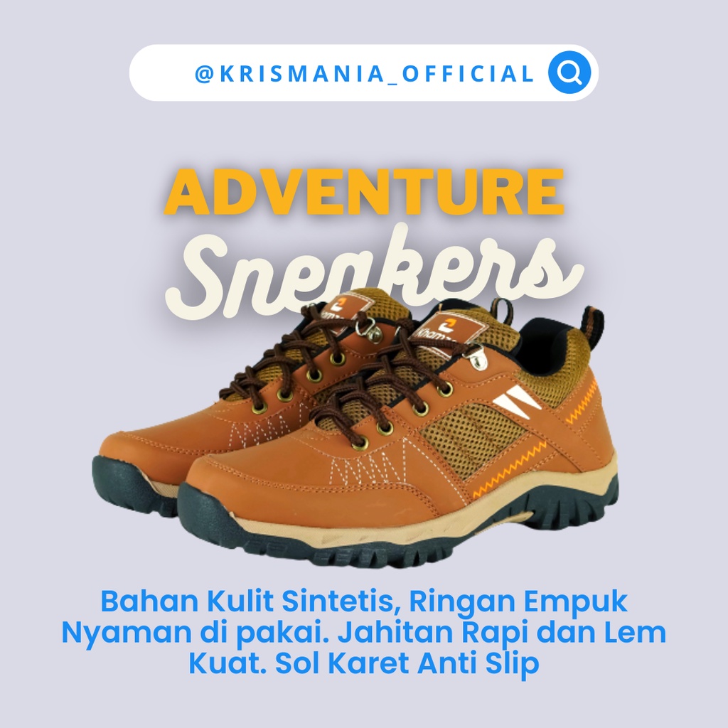 Sepatu Gunung Pria Original 100% By Krismania Official