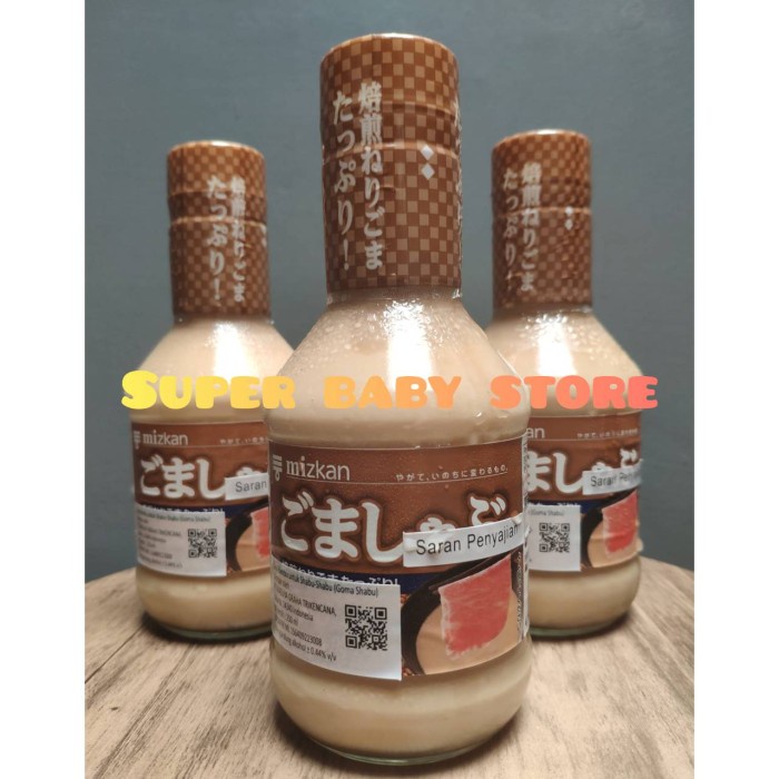 

Widyatmogrosir - Mizkan Goma Saus Shabu / Sesame Dipping Sauce / Saus Bumbu Wijen 250Ml