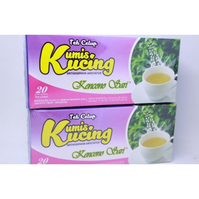 

[BISA COD] Teh Celup Kumis Kucing Kencono Sari Herbal Batu Ginjal Original