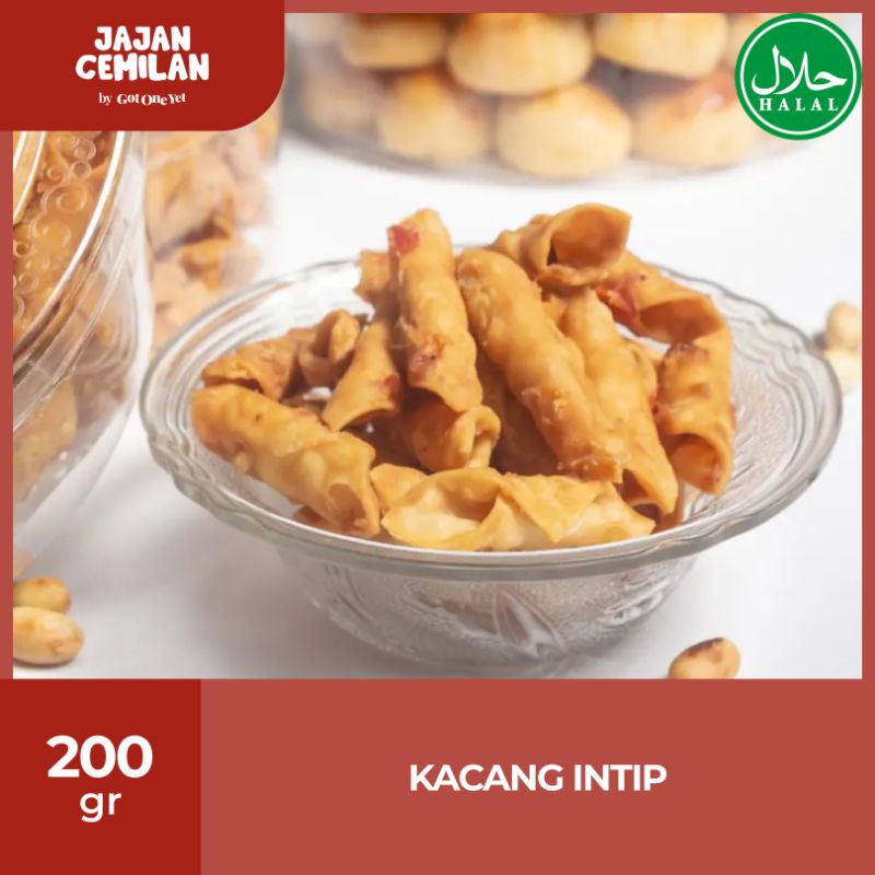 

[200 G] KACANG INTIP/ KACANG SEMBUNYI / SNACK CEMILAN