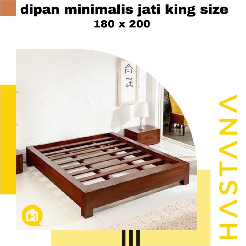 dipan tempattidur minimalis jati , dipan jati king size , dipan minmalis jati jepara , dipan minimalis modern , bed jati , dipan kayu