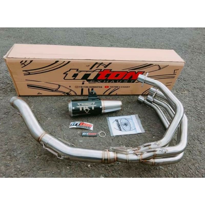 Knalpot Ninja ZX25R ZX25RR Original Triton Exhaust