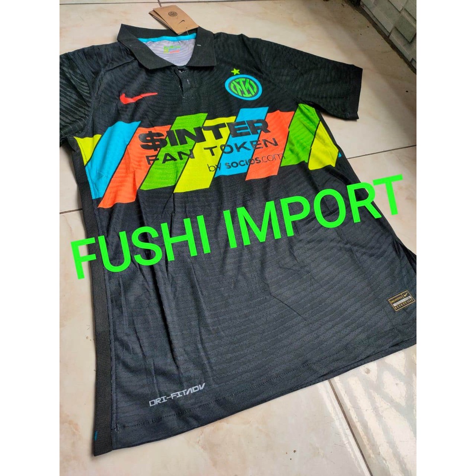 Player Issue | Jersey Baju Bola Inter 3rd Third 2021 2022 Drifit Adv Vaporknit