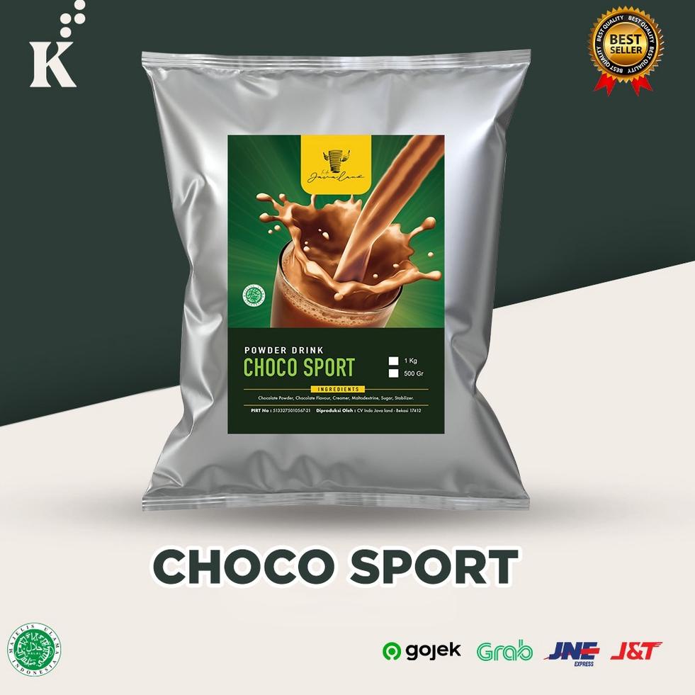 

nuu-92 Bubuk Minuman Bubble Powder Drink Rasa Choco Sport ORIGINAL Javaland 1 kg .,.,.,..,