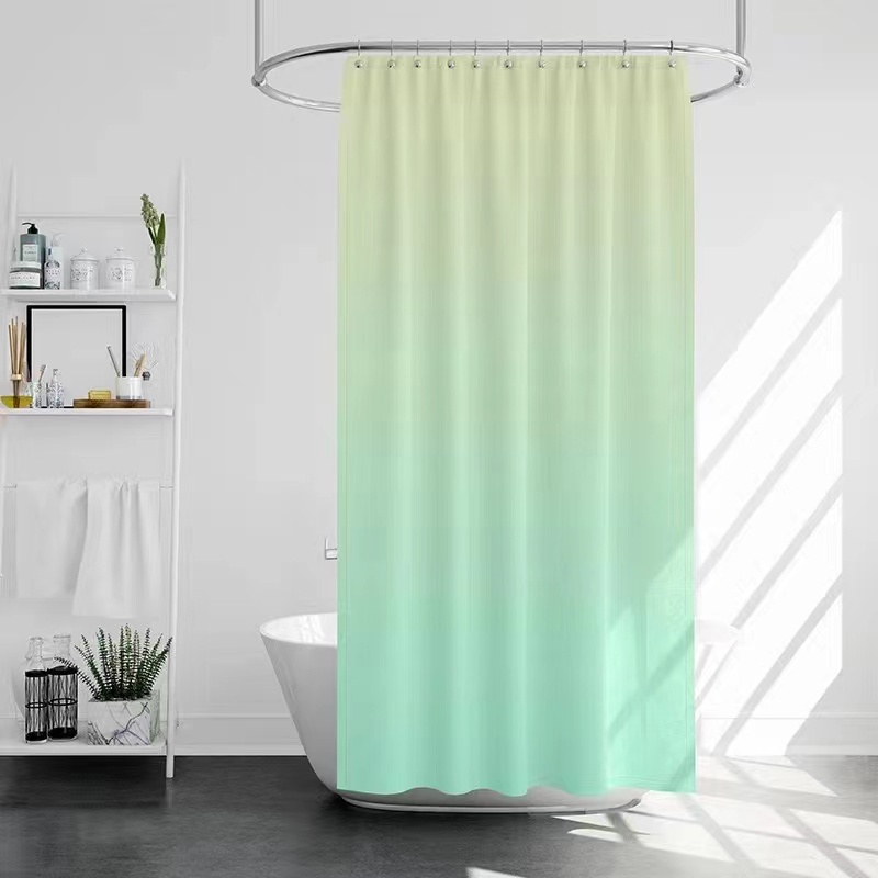 (SerbaSerbi)Gorden Kamar Mandi Bahan Polyester Tirai Pintu Kamar Mandi Dan Jendela Tebal dan Halus 180cm x 180 cm