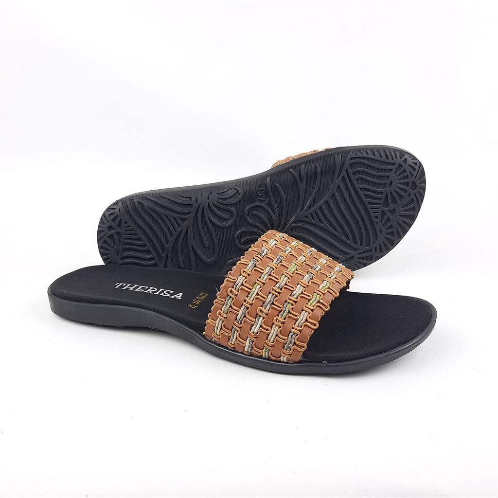 Sandal flat slop wanita Therisa CQCQ.01 36-40