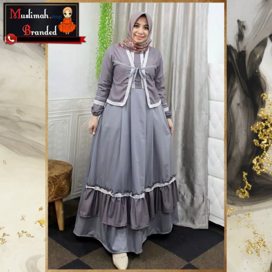 DEURA Busana Muslim Terbaru / Dress Deura / Gamis Deura Original / Setelan Gamis Deura 261 MUSLIMAH 