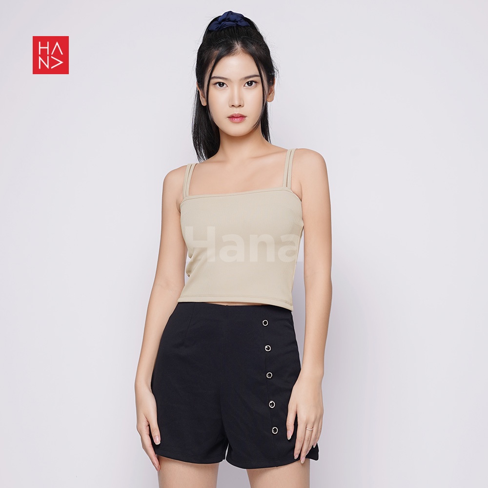 HanaFashion JKT - Tesa Double Straps Tank Top Atasan Murah Wanita - TT052