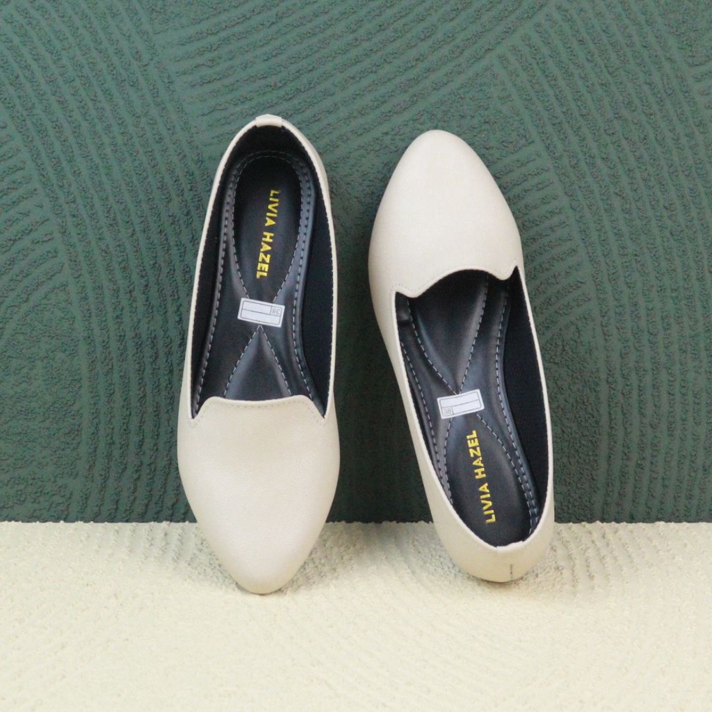 Sepatu Flat Shoes Polos Wanita HR14