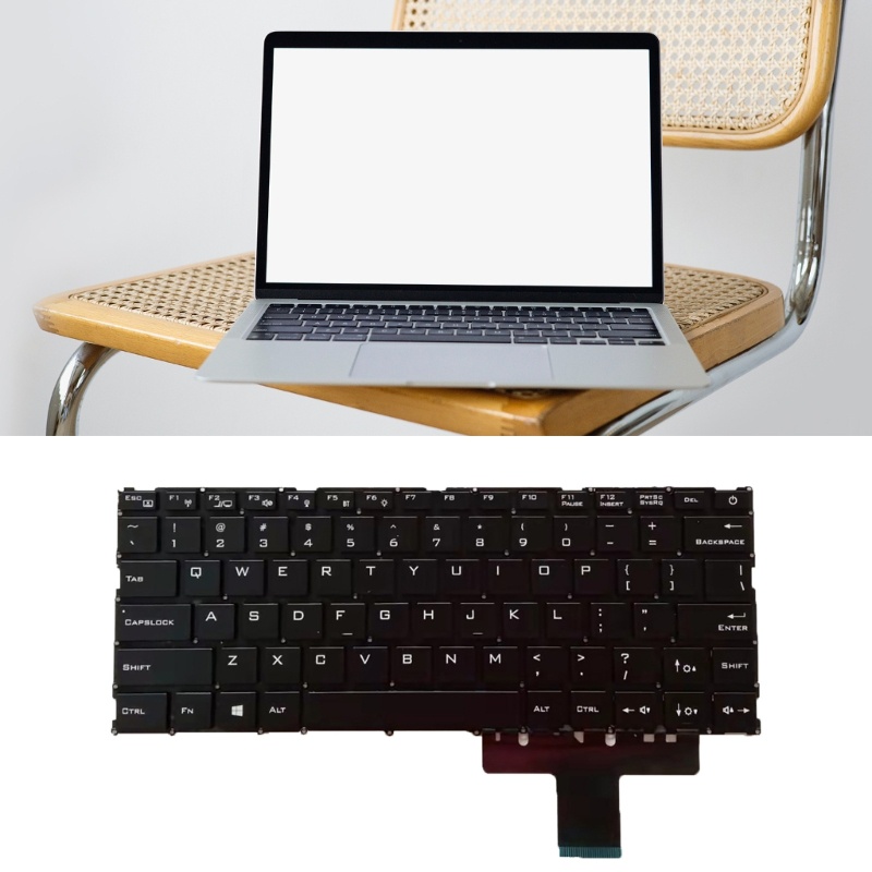 Btsg Original Keyboard Bahasa Inggris As Hitam Untuk Laptop MECHREVO S1 S2 S3 Pro-01 Pro-02