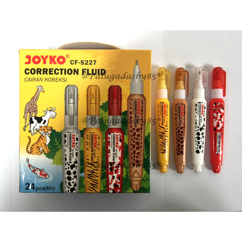 

(1 Biji) Correction Fluid JOYKO CF-S227 / Correction Fluid Cairan Koreksi Penghapus Cair Joyko CF-S227 / Tipe X Joyko CF-S227 / Joyko CF S227 / Joyko CFS227