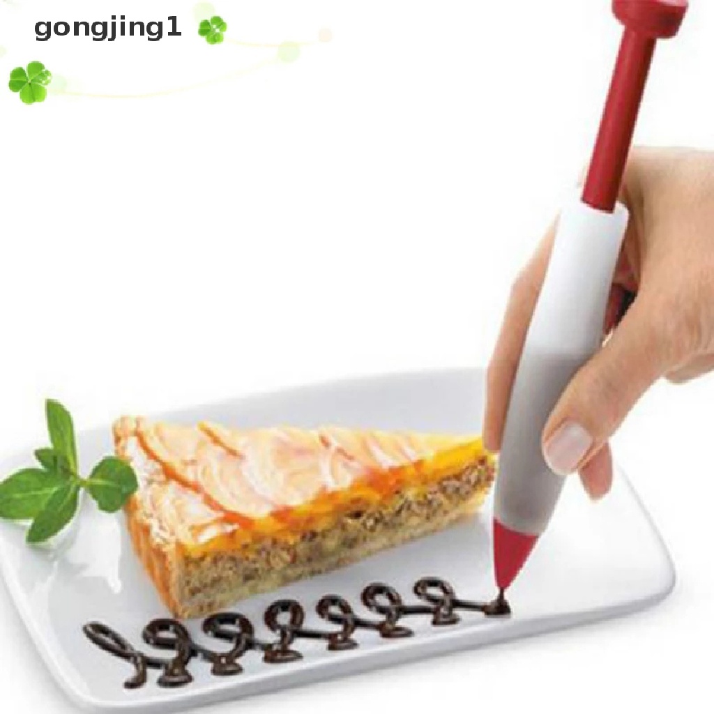 Ggg Silikon Food Wrig Pen cookie Icing Piping Pastry Nozel Aksesoris Dapur ID