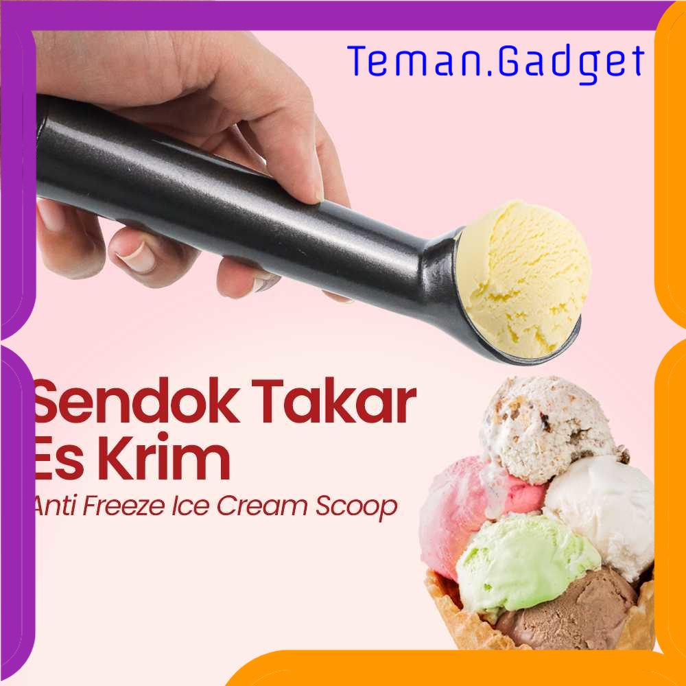 TG - DPR Topincn Sendok Takar Es Krim Gula Kopi Anti Freeze Ice Cream Scoop - O337