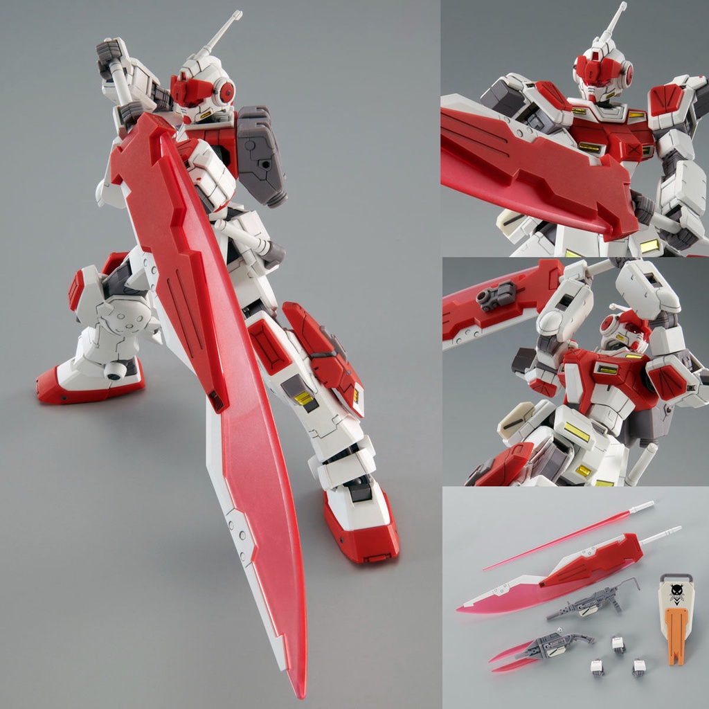 BANDAI Plamo HG 1/144 Gundam RX-80RR Red Rider