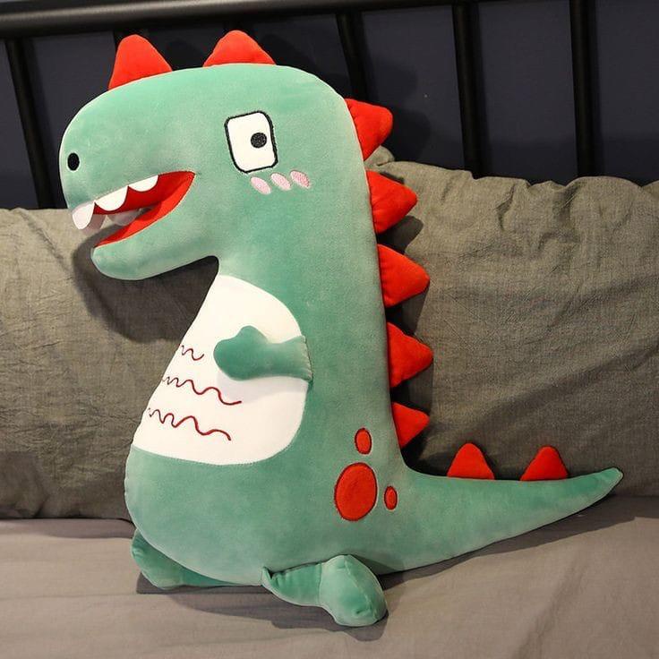 Boneka Dinosaurus Lucu Mainan Anak Boneka Karakter Hewan Dino Plush Toys Bahan Halus Lembut