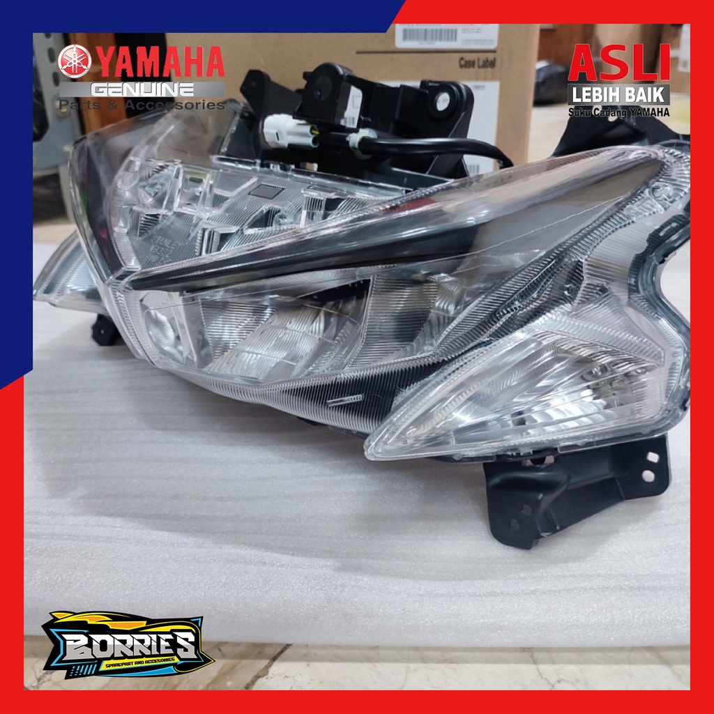 REFLEKTOR/ LAMPU DEPAN AEROX 155 ASLI ORIGINAL YAMAHA B65-H4300-01