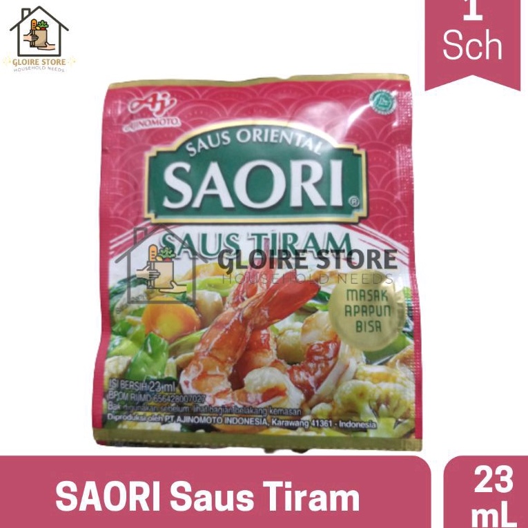 

SAORI Saus Tiram Teriyaki Lada Hitam SCH 23mL (OS/O.r)