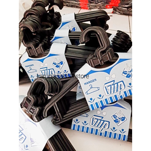 HANGER MURAH KASTOK MURAH PLASTIK uk BAJU ANAK (packing 12pcs)