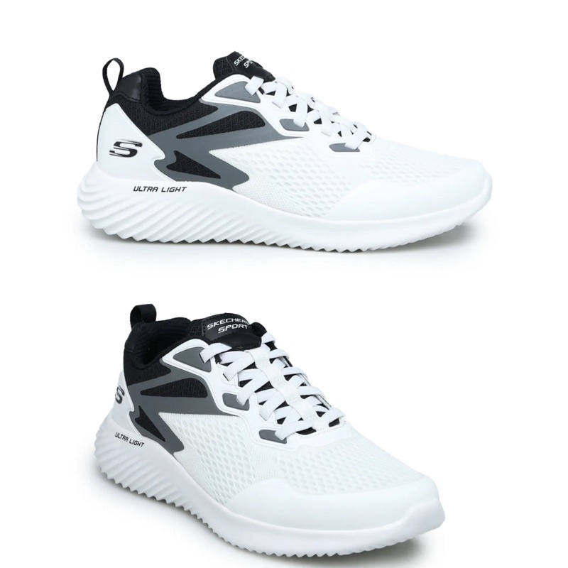 Skechers Bounder Shoes Sepatu Pria SKE232376WBK