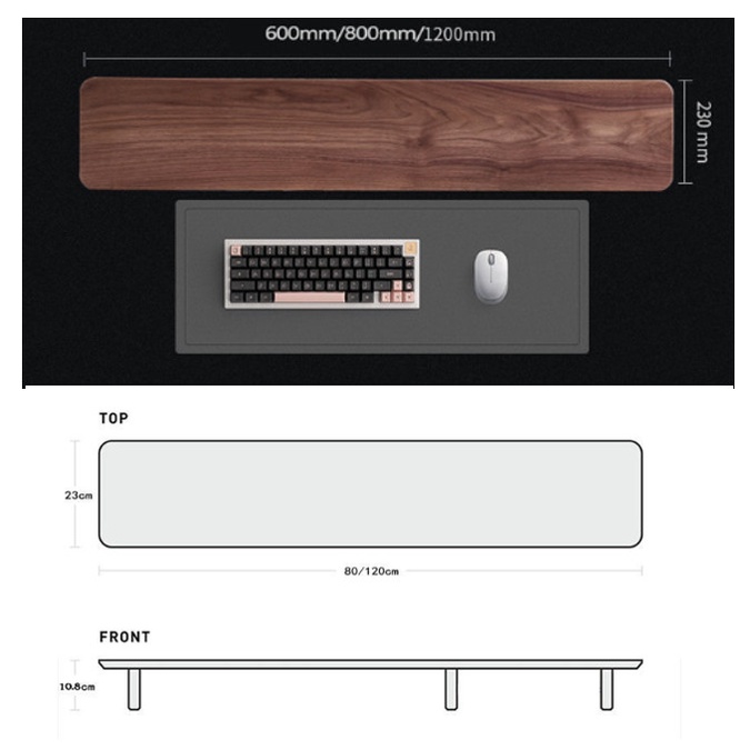 IMADE Stand / Tatakan Alas Monitor Kayu Jati FJL Customize