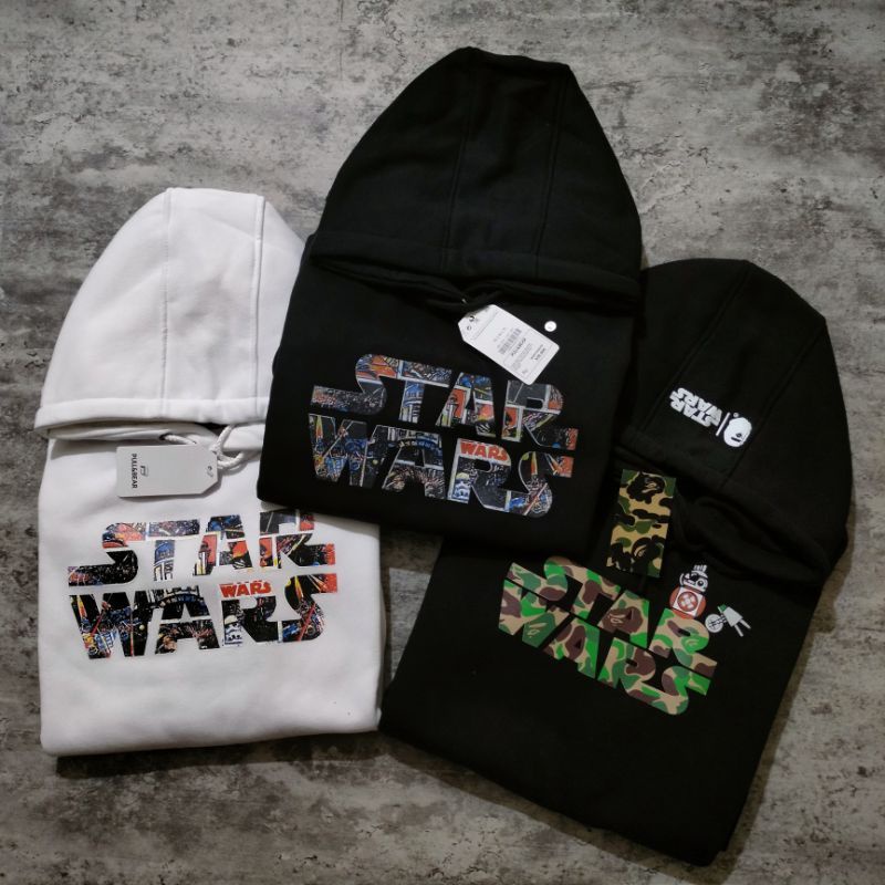 HOODIE STAR WARS PULL&BEAR FULLTAG & LEBEL AUNTHENTIC PRWMIUM