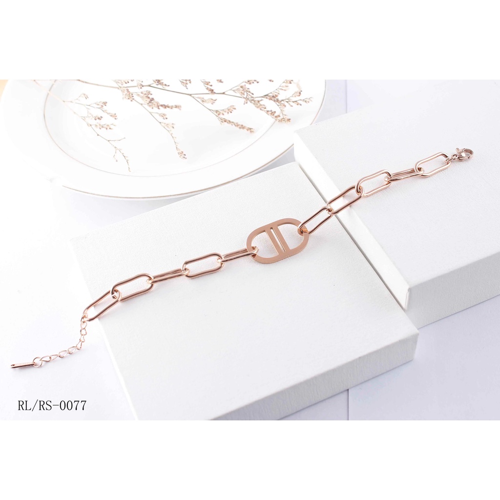 Gelang Cantik Titanium Perhiasan Wanita Jewelry 0077/145