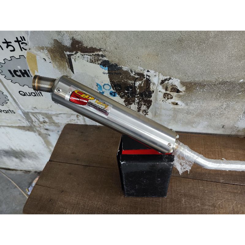 knalpot cld racing stainless Kawasaki ninja rr 50 2tak