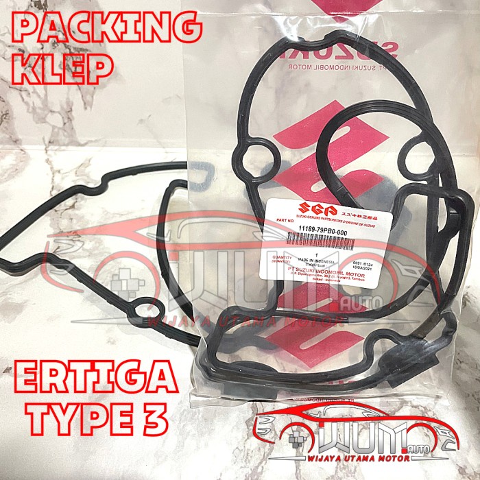 GASKET COVER VALVE PACKING PAKING KARET TUTUP KLEP ERTIGA TYPE 3