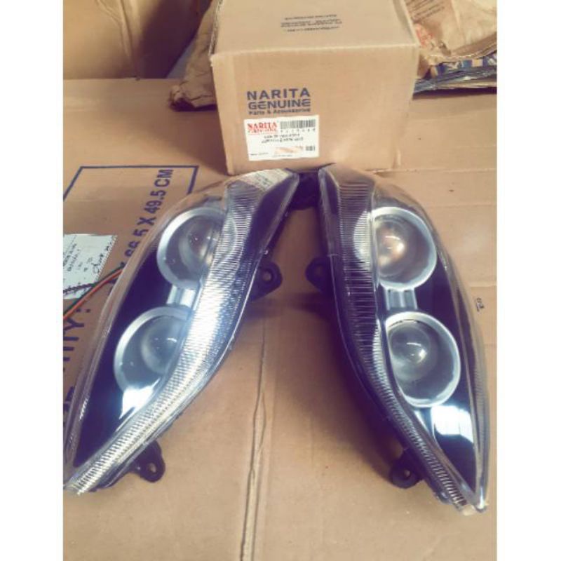 Lampu sen sein reting riting depan YAMAHA JUPITER Z NEW 2010 ROBOT SALIB Kualitas terjamin tampilan 