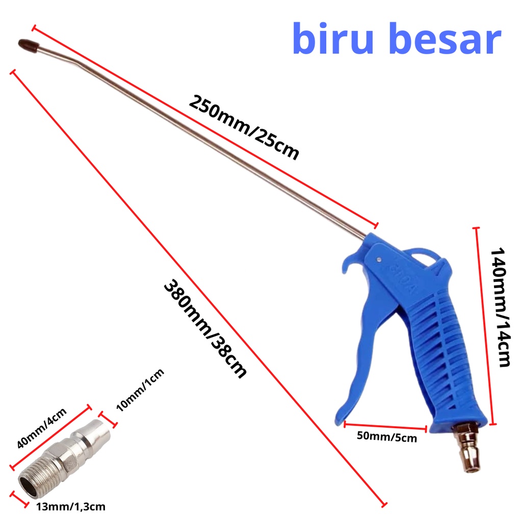 AIR BLOW GUN PISTOL ANGIN UDARA KOMPRESOR COMPRESSOR COUPLER AIR DUSTER (PILIH VARIASI)