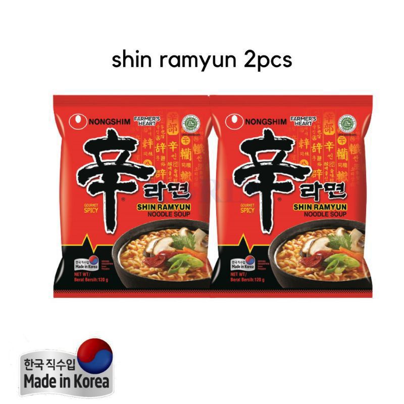 

Nongshim ShinRamyun 120gr X 2 pcs