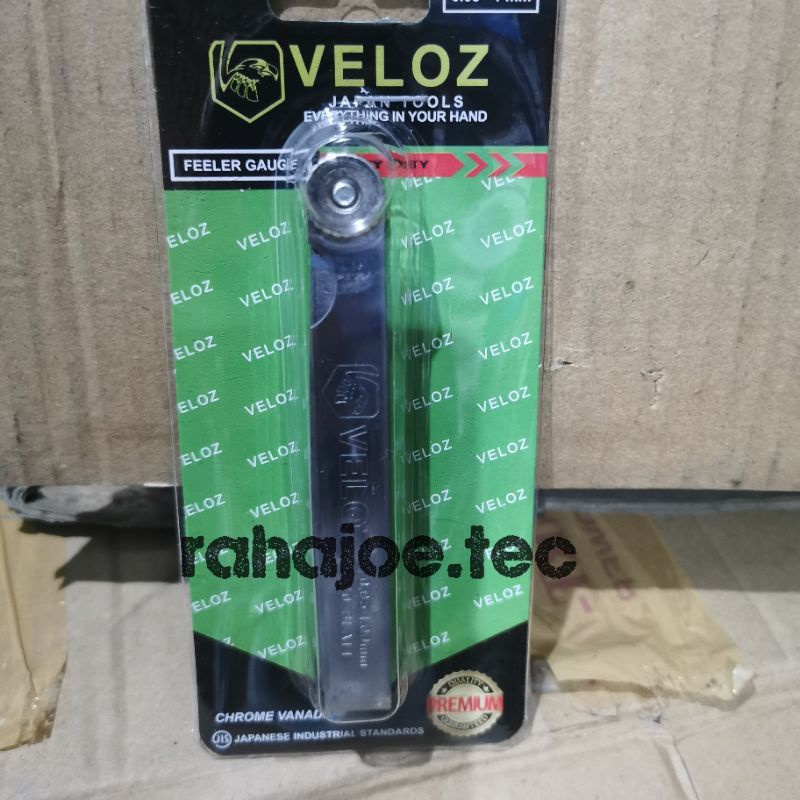 Feller Gauge Puller Stel Ukur Klep Celah 0,05 - 1,00 mm Feeler