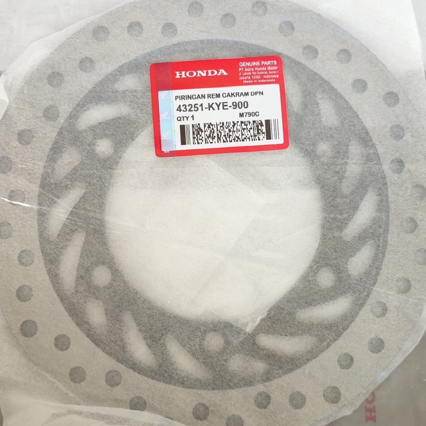 PIRINGAN REM CAKRAM DEPAN HONDA MEGA PRO NEW 51490-KYE-900