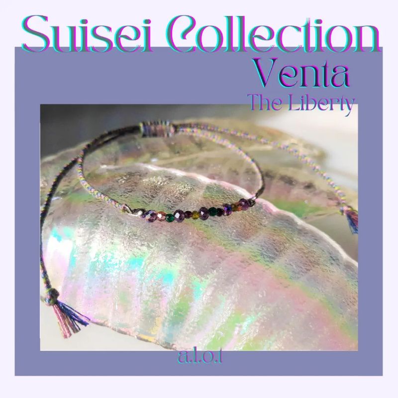 A.L.O.T Gelang Tali Handmade VENTA “Suisei Collection” INISIAL (a.l.o.t Bracelet/Gelang a.l.o.t)