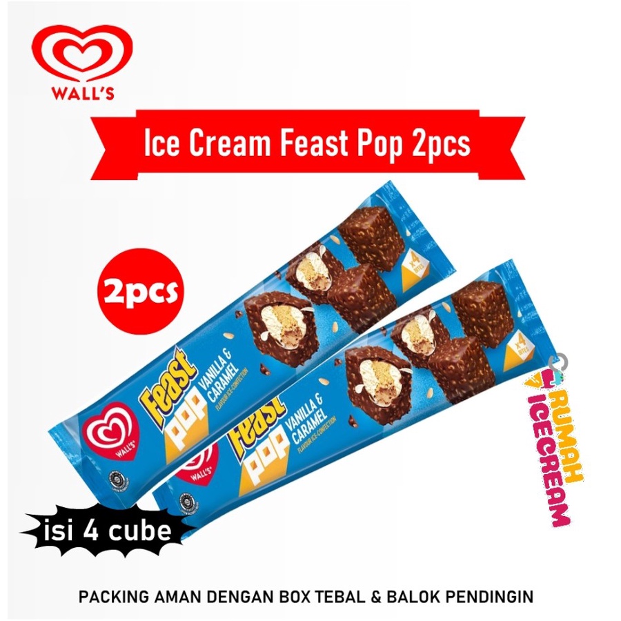 

Walls Ice Cream Feast Pop 2pcs