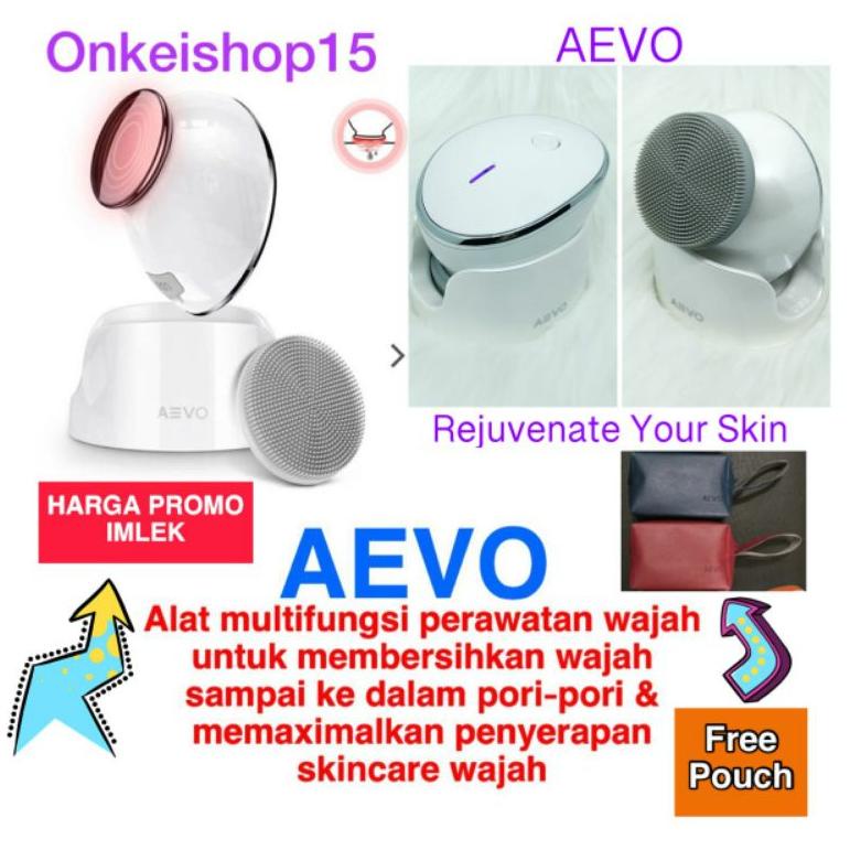 [KODE Q8438] AEVO beauty / facial cleansing brush / beauty massanger / rejuvenation machine alat per