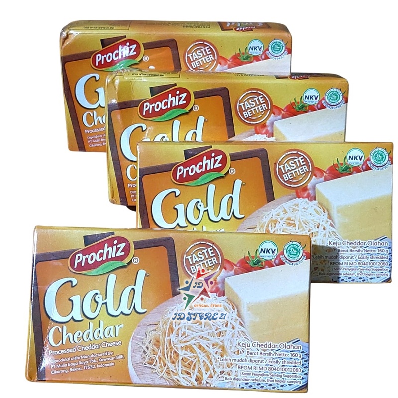 Keju Prochiz GOLD Cheddar 160gr Keju Parut/ Cheddar Chesse Murah Meriah