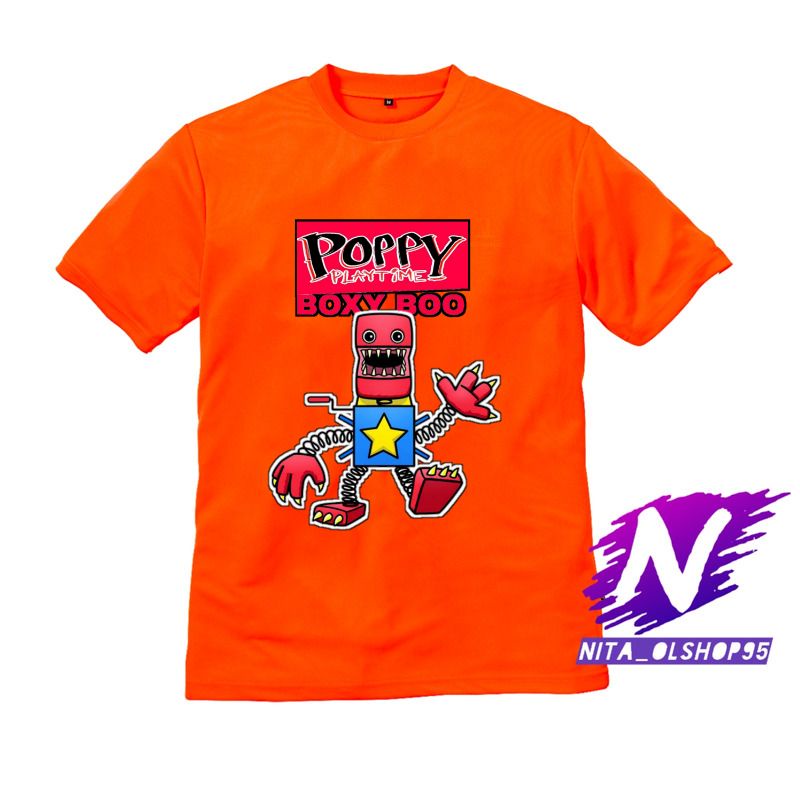 baju anak kaos anak monster boxy boo