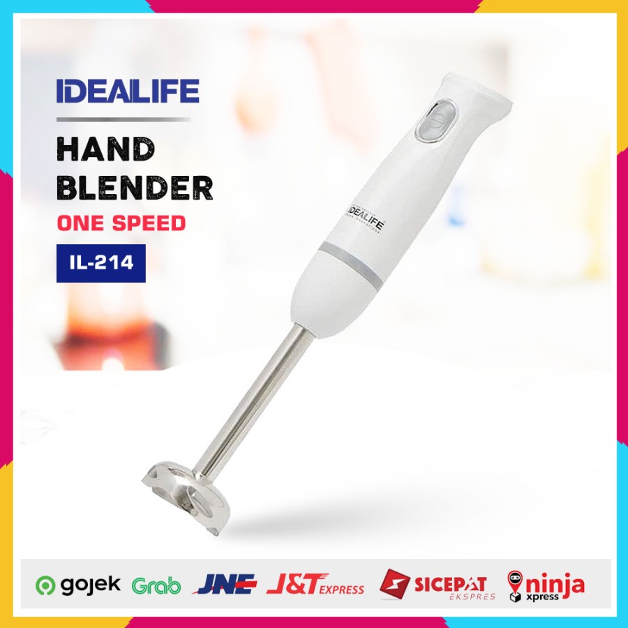 Hand Blender IDEALIFE IL-214 Memotong dan Menghaluskan Makanan