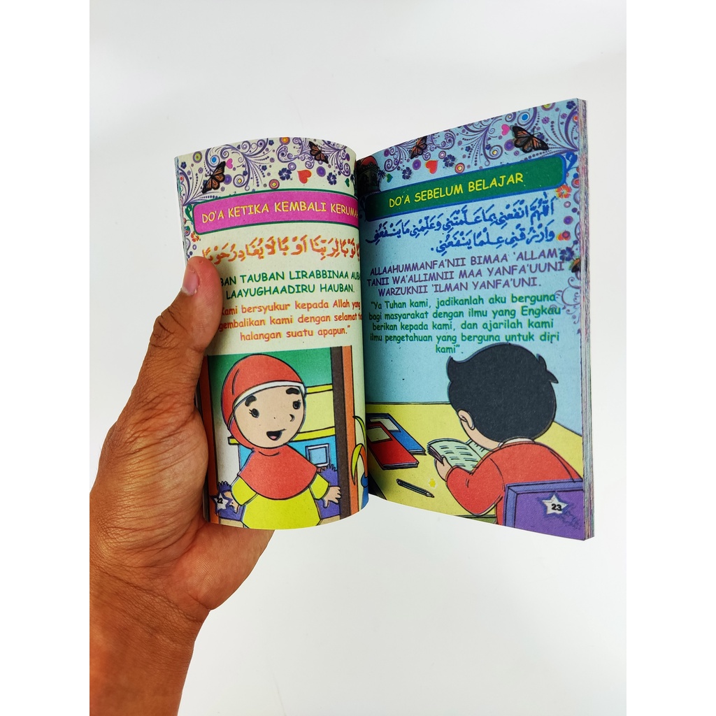 Buku Doa &amp; Dzikir Anak Bergambar - Ust Hanafi Penerbit Bintang Indonesia