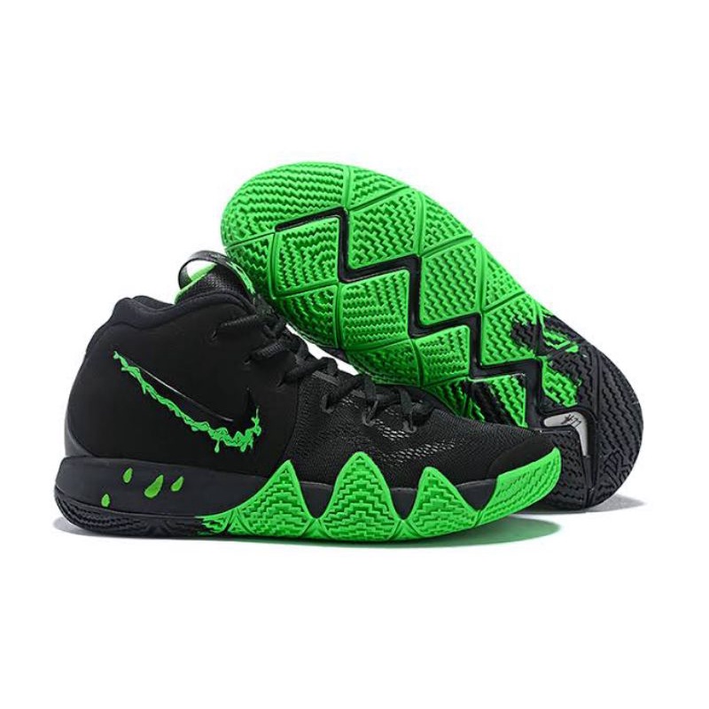 SEPATU NIKE KYRIE 4 HALLOWEEN BLACK GREEN PREMIUM ORIGINAL
