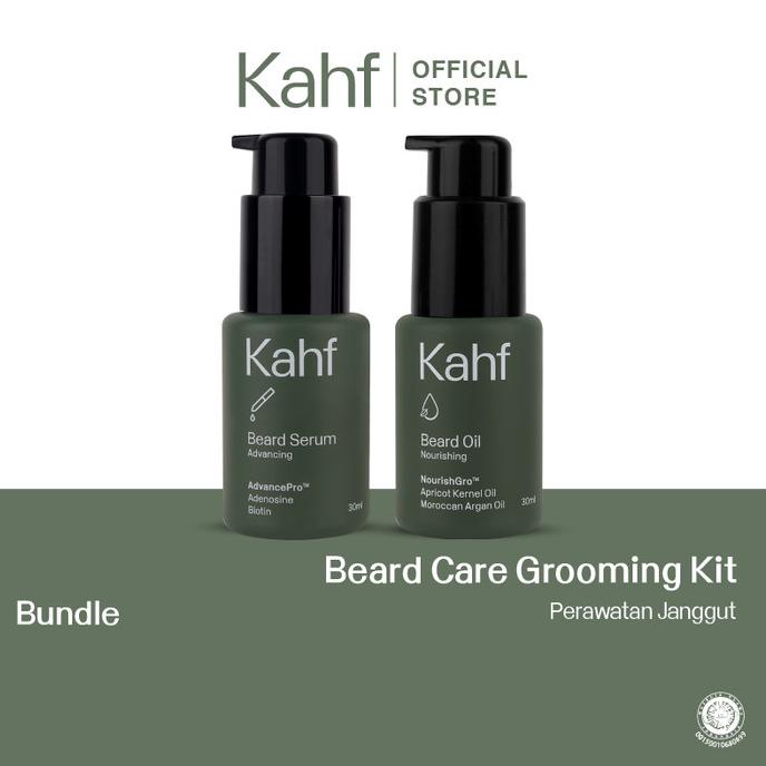 Kahf Beard Care Grooming Kit (Beard Oil & Beard Serum)