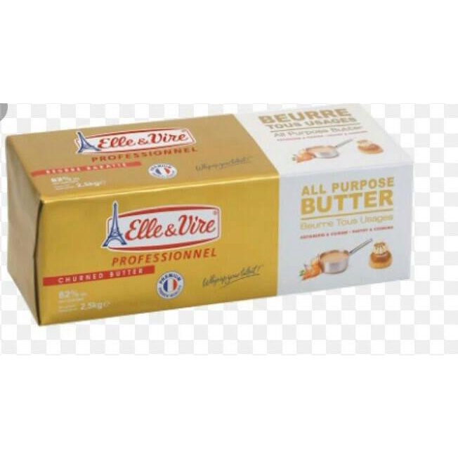 

BUTTER ELLE VIRE 2.5Kg TERLARIS TERPERCAYA ORIGINAL