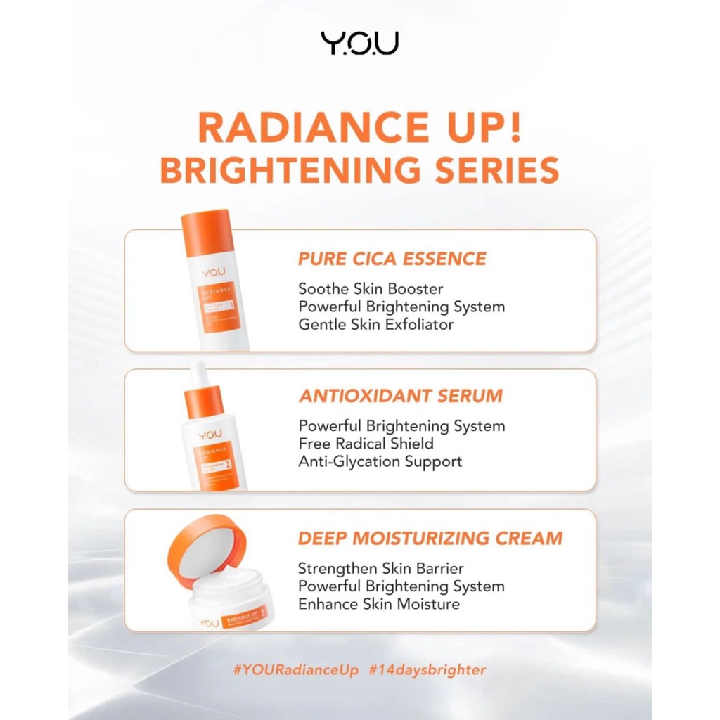 YOU Radiance Up Antioxidant! Brightening Serum with Niacinamide Vitamin C