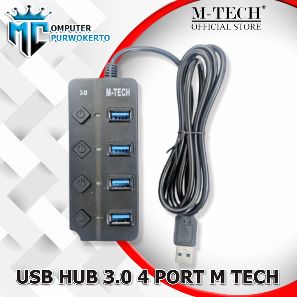 Usb Hub 3.0 4 Port M Tech