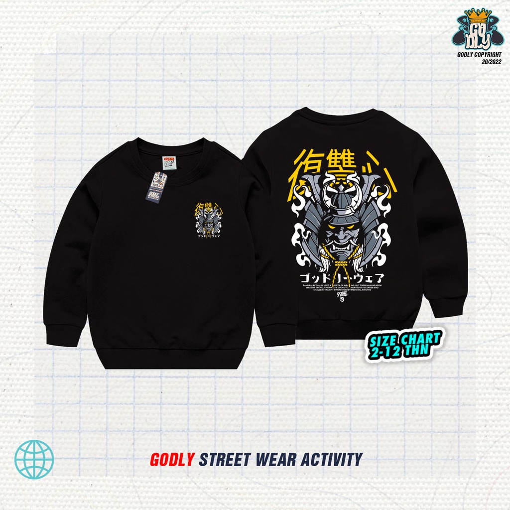 Sweater Anak Motif Depan Belakang Laki Laki Usia 1-12th Cod Bayar Ditempat / Terlaris / Godly.Xwear