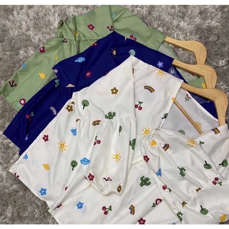KIYOWO OUTER MOTIF  BARANG READY STOK / KIYOWO OUTER KATUN POLY / KIYOWO OUTER